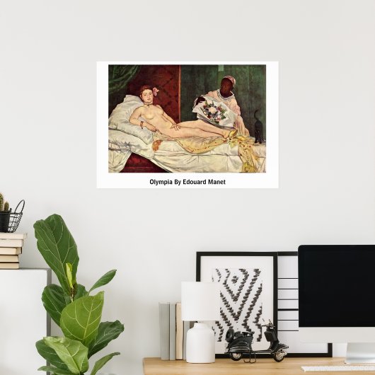 オリンピアバイエドアードマネ ポスター (ホームオフィス)