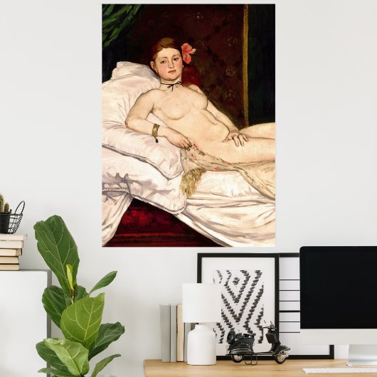 オリンピアバイエドアードマネ ポスター (ホームオフィス)