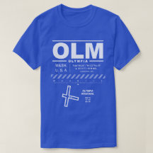 オリンピアリージョナルエアポートOLM Tシャツ