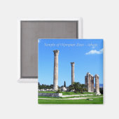 オリンピアンゼウスの神殿 – アテネ マグネット (正面/裏面)