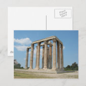 オリンピアンゼウス神殿（アテネ） ポストカード (正面/裏面)