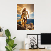 オリンピア：アポロ、光の神 ポスター (ホームオフィス)