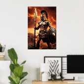 オリンピア：アレス、戦争の神 ポスター (ホームオフィス)