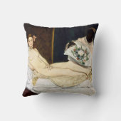 オリンピア、エドアードマネ， 1863 クッション (裏面)