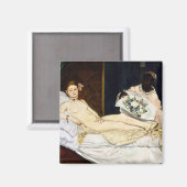 オリンピア、エドアードマネ, 1863 マグネット (正面/裏面)