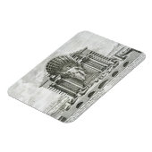 オリンピア・ゼウスの像、金ゴールドAのフィリアス作 マグネット (左側)