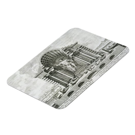 オリンピア・ゼウスの像、金ゴールドAのフィリアス作 マグネット (左側)