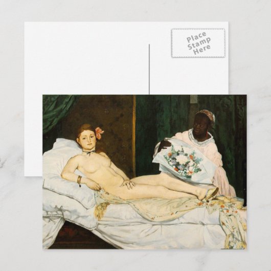 オリンピア ポストカード (正面/裏面)