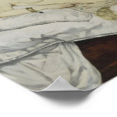 オリンピアby Manet – ポスター (角)