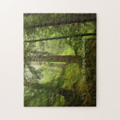 オリンピックの熱帯雨林の写真 ジグソーパズル (縦)