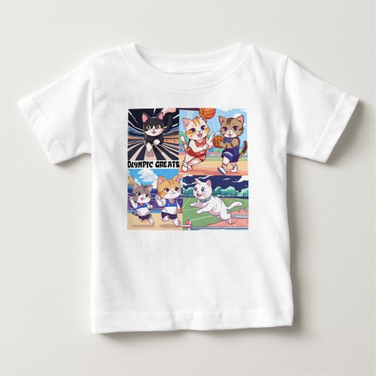 オリンピックグリアツ ベビーTシャツ (正面)