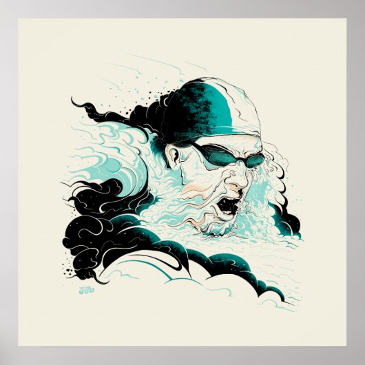 オリンピックスイム ポスター (正面)