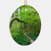 オリンピックナショナルパークの古代のグローブトレイル セラミックオーナメント (右)