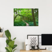 オリンピックナショナルパークの古代のグローブトレイル ポスター (ホームオフィス)