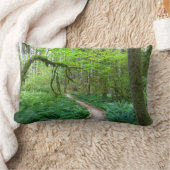 オリンピックナショナルパークの古代のグローブトレイル ランバークッション (ブランケット)