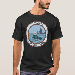 オリンピックナショナルパークシーオッターサークル Tシャツ