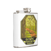 オリンピックナショナルパークホアレインフォレストワシントン フラスク (右)