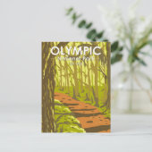 オリンピックナショナルパークホアレインフォレストワシントン ポストカード (スタンド正面)