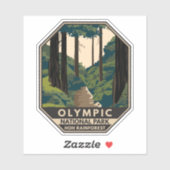 オリンピックナショナルパークホーレインフォレストヴィンテージ シール (シート)