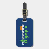 オリンピックナショナルパークレトロ ラゲッジタグ (正面縦)