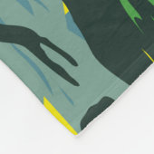 オリンピックナショナルパークワシントンホレインフォレスト フリースブランケット (角)