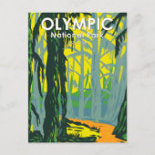 オリンピックナショナルパークワシントンホレインフォレスト ポストカード (正面)