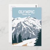 オリンピックナショナルパークワシントンポストカード ポストカード (正面/裏面)