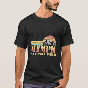 オリンピックナショナルパークワシントンヴィンテージ山 Tシャツ