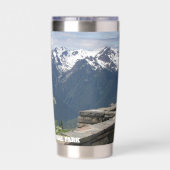 オリンピックナショナルパーク山脈 保温保冷タンブラー (背面)