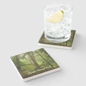 オリンピックナショナルパーク熱帯雨林写真 ストーンコースター (横)