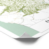 オリンピックナショナルレトロ通り地図 ポスター (角)