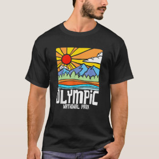 オリンピックナショナル芸術的パーク自然山地Vi Tシャツ