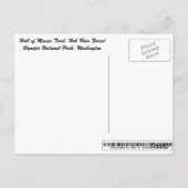 オリンピックナショナル・パーク，コーストレイルのホール ポストカード (裏面)