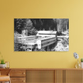 オリンピックホット春WAロッジビュー写真#1 キャンバスプリント (インサイチュ (リビング))