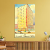 オリンピックホテルの外観 キャンバスプリント (インサイチュ (リビング))