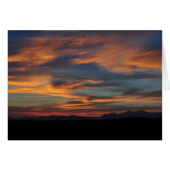 オリンピックマウンテンズアットサンセット (正面横)