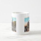 オリンピック公園、Irvingtonのニュージャージーのヴィンテージ コーヒーマグカップ (中央)