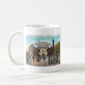 オリンピック公園、Irvingtonのニュージャージーのヴィンテージ コーヒーマグカップ (左)