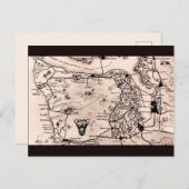 オリンピック半島マップ ポストカード (正面/裏面)