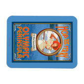 オリンピック半島、ワシントンホップザフェリー マグネット (横)