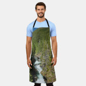 オリンピック国有林の滝 エプロン (着用した状態)