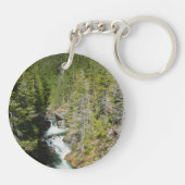 オリンピック国有林の滝 キーホルダー (裏面)