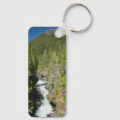 オリンピック国有林の滝 キーホルダー (裏面)