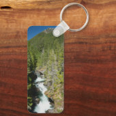 オリンピック国有林の滝 キーホルダー (裏面)