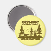 オリンピック国有林 マグネット (正面/裏面)