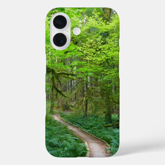 オリンピック国立公園のエンシェントグローブズトレイル Case-Mate iPhoneケース (裏面)