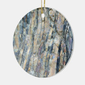 オリンピック国立公園の折り畳み岩 セラミックオーナメント (左)