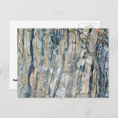 オリンピック国立公園の折り畳み岩 ポストカード (正面/裏面)