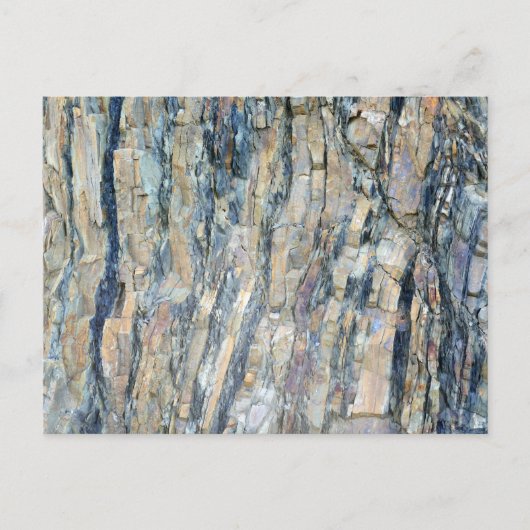 オリンピック国立公園の折り畳み岩 ポストカード (正面)