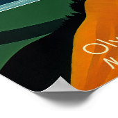 オリンピック国立公園ミニマル主義者 ポスター (角)